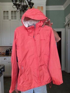 Patagonia Coral Rain Jacket size L H2 No